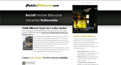 Desktop Screenshot of mobilebillboards.com